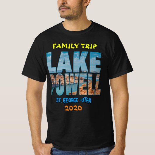 Lake Powell Family Trip Utah T - Shirt (Vorderseite)