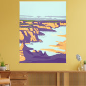 Lake Powell Leinwanddruck (Insitu (Wohnzimmer))