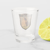 Lake Powell Lone Rock Art Vintag Schnapsglas (Rückseite)