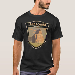 Lake Powell Lone Rock Reise Kunst Vintage T-Shirt