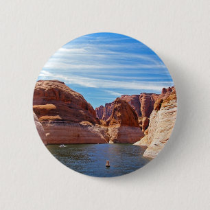 Lake Powell Page Arizona Wasserspeicher Landschaft Button