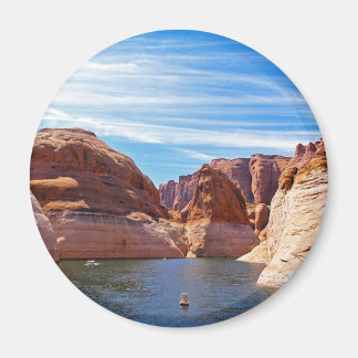 Lake Powell Page Arizona Wasserspeicher Landschaft Magnet