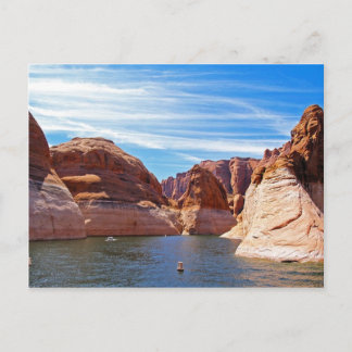 Lake Powell Page Arizona Wasserspeicher Landschaft Postkarte
