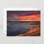 Lake Powell Schöne Naturlandschaft Postkarte (Vorne/Hinten)