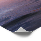 Lake Powell Sunset Poster (Ecke)