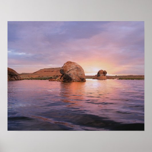 Lake Powell Sunset Poster (Vorne)