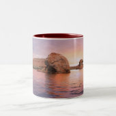 Lake Powell Sunset Zweifarbige Tasse (Mittel)