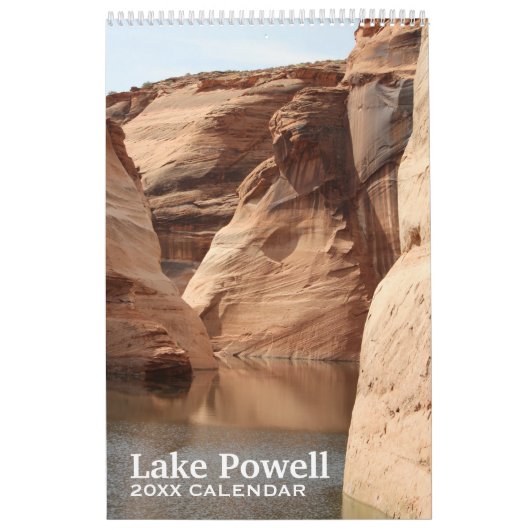 Lake Powell Travel Fotografy Souvenir Kalender (Titelbild)