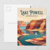 Lake Powell USA Postkarte (Vorne/Hinten)