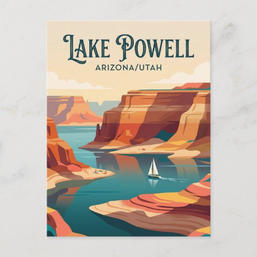 Lake Powell USA Postkarte (Vorderseite)