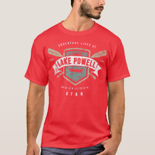 Lake Powell Utah , Niedliches Fischerboot Camping T-Shirt
