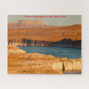 Lake Powell Utah. Weihnachtsgrüße Puzzle