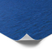 Lake Pukaki and Aoraki Poster (Ecke)