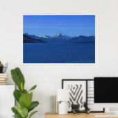 Lake Pukaki and Aoraki Poster (Heimbüro)