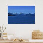Lake Pukaki and Aoraki Poster (Küche)