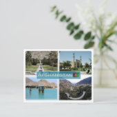 Lake Qargha - Babur Garden Postkarte (Stehend Vorderseite)