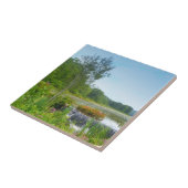 Lake Quanipaug Trivet Fliese (Seite)