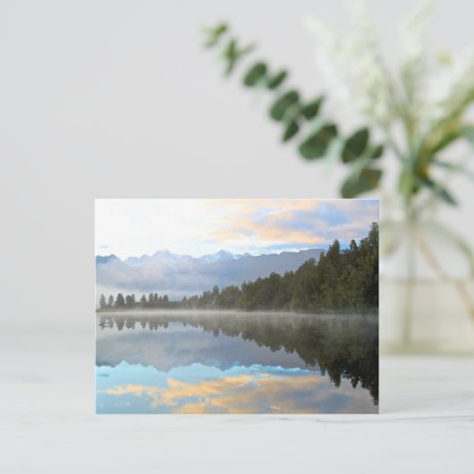 Lake Reflection Postkarte (Stehend Vorderseite)