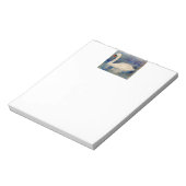 Lake Reflections Swan Notizblock (Rotiert)