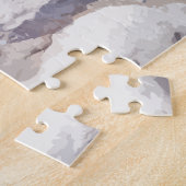 Lake Retba, Senegal - Rosa See Boote Puzzle (Seite)