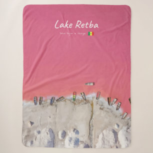 Lake Retba, Senegal - Rosa See Boote Sherpadecke