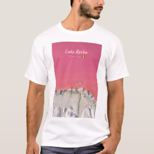 Lake Retba, Senegal - Rosa See Boote T-Shirt