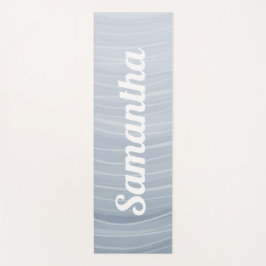 Lake Ripple Lines Meditative Flow Yogamatte