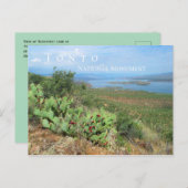 Lake Roosevelt, Tonto National Monument, AZ Postkarte (Vorne/Hinten)