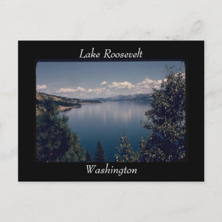 Lake Roosevelt, Washington Postcard Postkarte