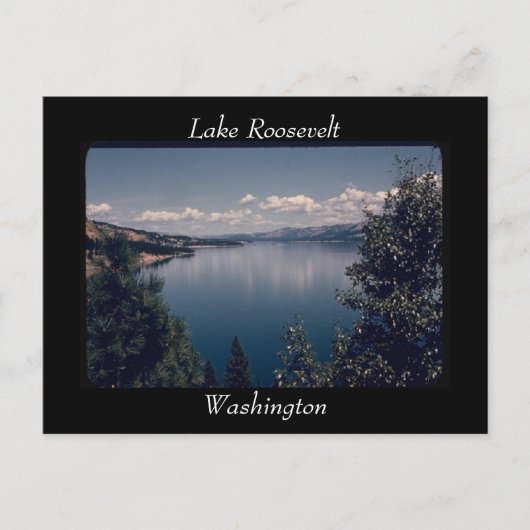Lake Roosevelt, Washington Postcard Postkarte (Vorderseite)