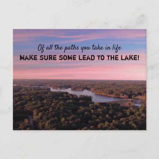 Lake Royale Post Card Postkarte (Vorderseite)