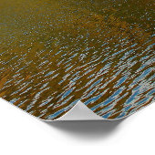 Lake Russell Herbstfarben Poster (Ecke)