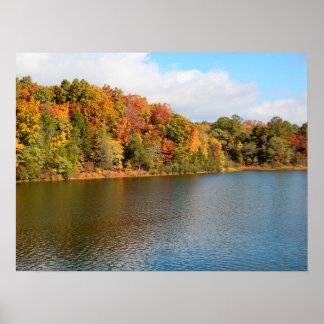 Lake Russell Herbstfarben Poster