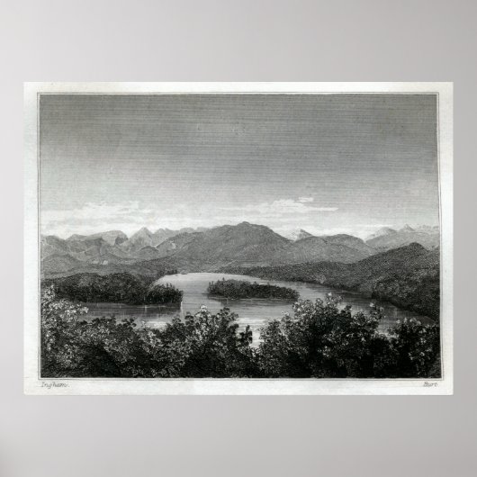 Lake Sanford Adirondacks Poster (Vorne)