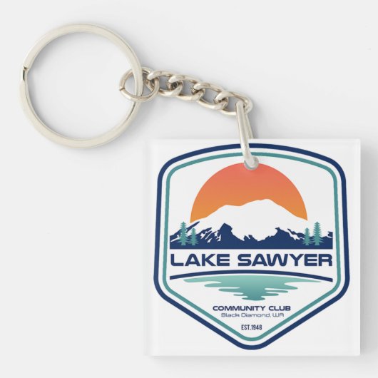 Lake Sawyer Community Club Key Chain Schlüsselanhänger (Vorderseite)