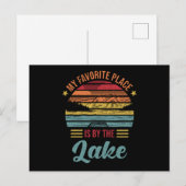Lake Say Postkarte (Vorne/Hinten)