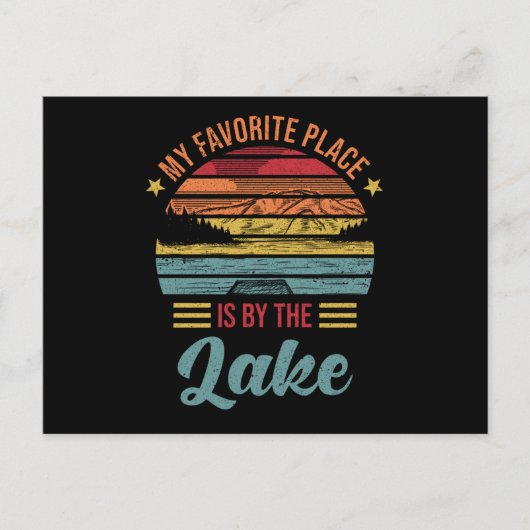 Lake Say Postkarte (Vorderseite)