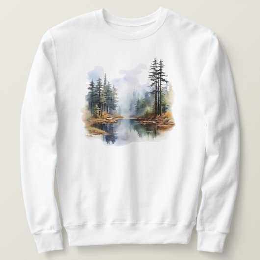 Lake Scene Sweatshirt (Design vorne)