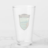 Lake Scott Staat Park Kansas Abzeichen Glas (Rückseite)