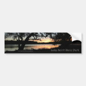 Lake Scott Staat Park Kansas Sunset Autoaufkleber (Vorne)