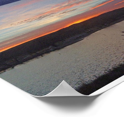 Lake Scott Staat Park Poster (Ecke)