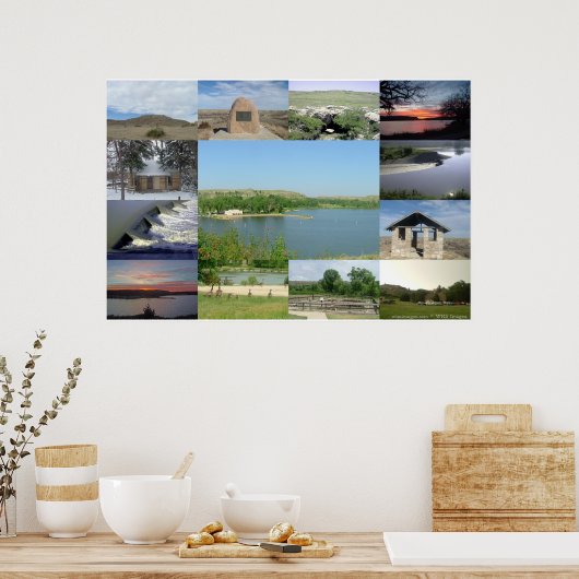 Lake Scott Staat Park Poster (Küche)