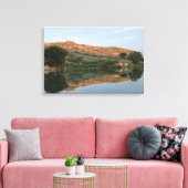 Lake Scott Staat Park - Reflektion Wrapped Canvas Leinwanddruck (Insitu (Wohnzimmer))