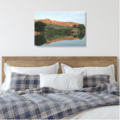 Lake Scott Staat Park - Reflektion Wrapped Canvas Leinwanddruck (Insitu (Schlafzimmer))
