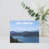 Lake Shasta in Redding, Kalifornien Postkarte (Stehend Vorderseite)