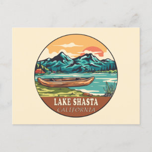 Lake Shasta Postkarte