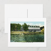 Lake Shore Hotel, Clear Lake, Iowa Postkarte (Vorne/Hinten)