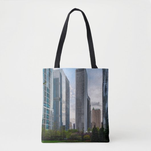 Lake Shore Park Painterly Tasche (Vorderseite)