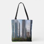 Lake Shore Park Painterly Tasche (Rückseite)