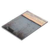 Lake Shore Sunset Notebook Notizblock (Linke Seite)